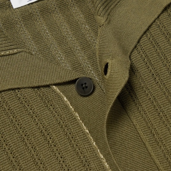 Mr P Open-Knit Cotton and Lyocell-Blend Shirt - Picture 5 of 5